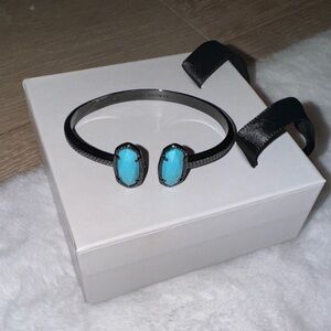 Kendra Scott Black and Turquoise Bracelet